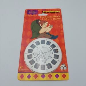 DISNEY THE HUNCHBACK OF NOTRE DAME - VINTAGE 1996 TYCO VIEW-MASTER‎ 3-REEL SET 1